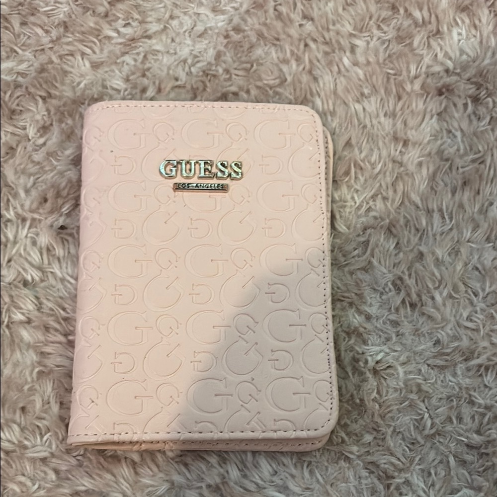 Guess Pink Embossed Wallet
